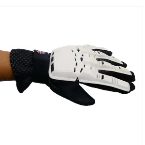 Guantes para Moto Amco Athletic Negro Blanco